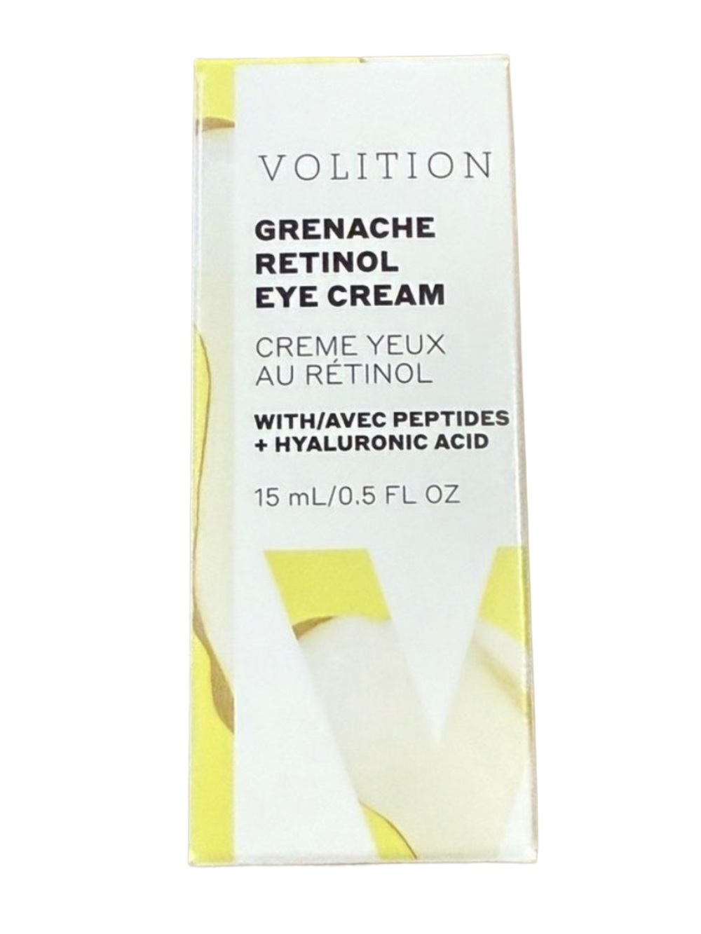 Volition Beauty Grenache Retinol Eye Cream 15ml Anti-Aging Clean Vegan NIB